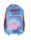 Peppa malac Rocket gurulós ovis hátizsák, táska 36 cm