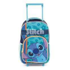   Disney Lilo és Stitch, A csillagkutya Leaf gurulós ovis hátizsák, táska 36 cm