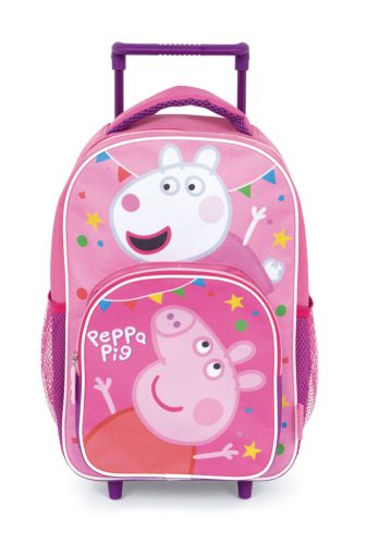 Peppa malac Party gurulós ovis hátizsák, táska 36 cm