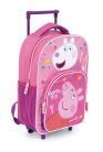 Peppa malac Party gurulós ovis hátizsák, táska 36 cm