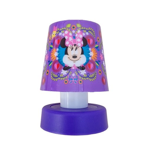 Disney Minnie Purple mini asztali lámpa 11 cm