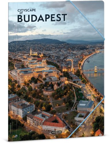 Cityscape gumis mappa A/4, Budapest