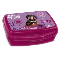 Cuki állatok uzsonnás doboz, puppy, kutyás