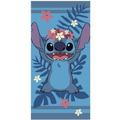   Disney Lilo és Stitch, A csillagkutya Wreath fürdőlepedő, strand törölköző 70x140cm (Fast Dry)