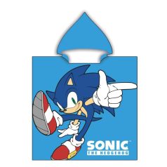   Sonic a sündisznó Dude strand törölköző poncsó 55x110 cm (Fast Dry)