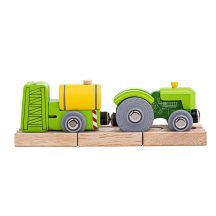 Bigjigs traktor és permetező (BJT070)