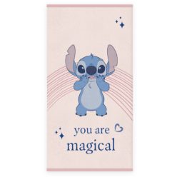   Disney Lilo és Stitch, A csillagkutya Magical fürdőlepedő, strand törölköző 60x120cm