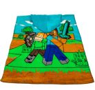 Minecraft Diamond Defender strand törölköző poncsó 50x115 cm