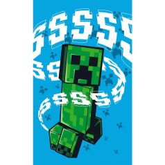   Minecraft Hissing Creeper kéztörlő arctörlő, törölköző 30x50cm