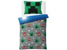 Minecraft Creeper Explode ágyneműhuzat 140×200cm, 80×80 cm