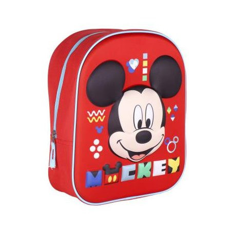 Disney Mickey 3D hátizsák, táska 31 cm