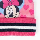 Disney Minnie Heart gyerek sapka + kesztyű szett