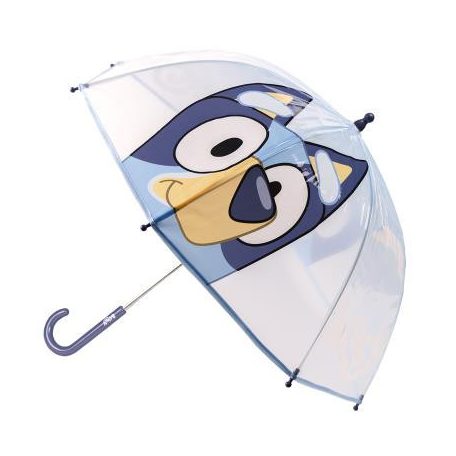 Bluey gyerek átlátszó esernyő Ø71 cm