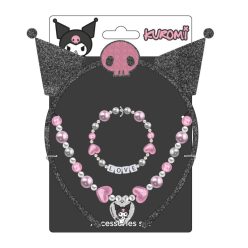Hello Kitty Kuromi ékszer és hajpánt szett