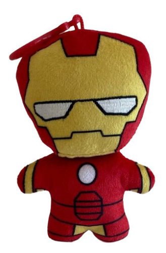 Bosszúállók Iron Man 2D plüss figura akasztóval 13 cm