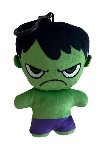 Bosszúállók Hulk 2D plüss figura akasztóval 13 cm