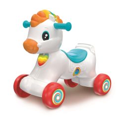Interaktív hintaló Rainbow Rider 3 az 1-ben Clementoni