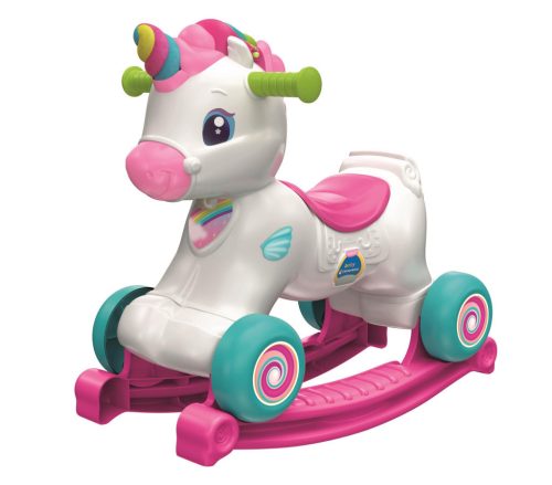 Interaktív Unikornis Rainbow Rider 3 az 1-ben Clementoni