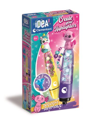 Színes Trendy Animals szövegkiemelő készlet Clementoni