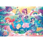 Sellő Under the Sea 104 db-os Glitter puzzle Clementoni