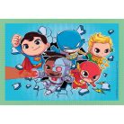 DC Super Hero Mini-mates 4 az 1-ben puzzle Clementoni