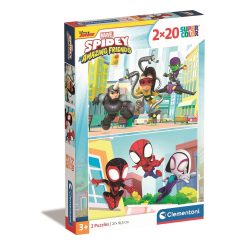 Pókember Spidey 2x20 db-os puzzle Clementoni