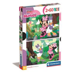   Disney Minnie Cuckoo-Loca and Figaro 2x60 db-os puzzle Clementoni