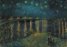 Művészet Starry Night Over the Rhône 1000 db-os Compact puzzle Clementoni