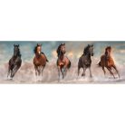 Lovas Brown Horses 1000 db-os panorama puzzle Clementoni