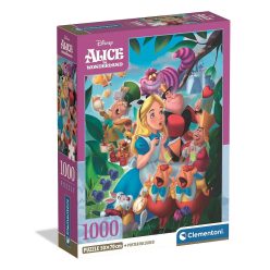   Disney Alice Csodaországban 1000 db-os Compact puzzle Clementoni