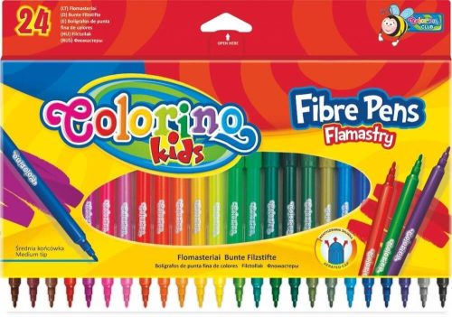 Filctoll készlet 24 db-os, 1 mm, Colorino