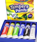 Tempera készlet, 6x12ml, tubusos, Colorino