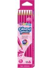 Színes ceruza, Colorino, háromszög test, rózsaszín