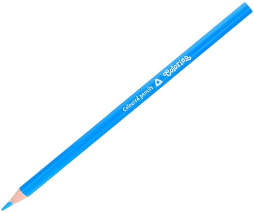 Színes ceruza, Colorino, háromszög test, világoskék