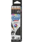 Színes ceruza, Colorino, háromszög test, fekete