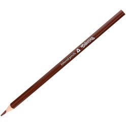 Színes ceruza, Colorino, háromszög test, barna