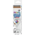 Színes ceruza, Colorino, háromszög test, fehér