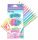 Színes ceruzakészlet 12/24, DUO (kétvégű), Colorino, pasztell, kerek