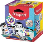Radír Maped, Ergo Fun Multicolor, 4x2,5cm, 4 féle minta