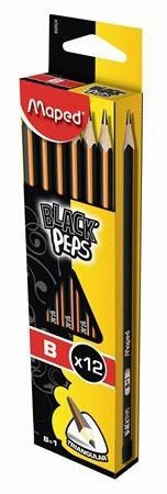 Grafitceruza B, Maped Black Peps, háromszög test