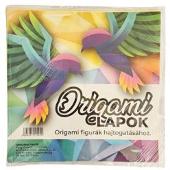   Színes papírok, origami hajtogató lapok 20x20cm, 70g, 20 lap/cs
