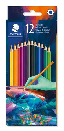 Színes ceruzakészlet 12 db-os, Staedtler 175C Multiverzum 1, hatszög test