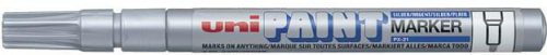Lakkmarker, lakkfilc, 0,8-1,2 mm, UNI PX-21, ezüst