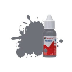 Humbrol Acrylic - Medium Grey Matt (145) 14ml (DB0145)