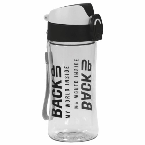 Szürke kulacs, 400 ml, Back Up 2025, A56