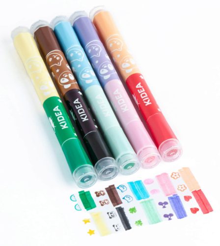 Filctoll készlet 5/10, kétvégű, nyomdával, Kidea