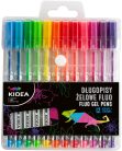 Zseléstoll készlet, 12 db-os, neon, Kidea