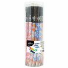 Állatmintás grafitceruza radírral, HB, háromszög test, jumbo, 3 féle, Kidea