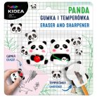 Pandás radír és hegyező, Kidea