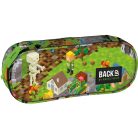 Minecraft mintás tolltartó, beledobálós, ovális, BackUp, 2025, A61